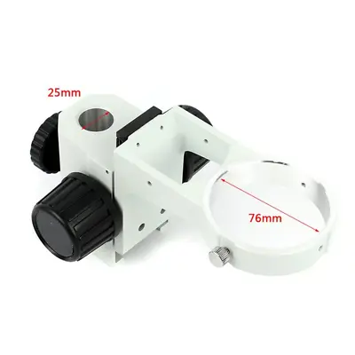 Buy 76Mm Diameter Adjustable Zoom Stereo Microscopes Support Holder Focusing Bracket • 33.84$