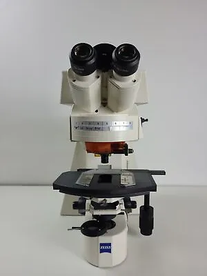 Buy Zeiss Axioplan 2 Imaging Trinocular Microscope W/ 3,2/0,07 160 Objective Lab • 3,493.07$