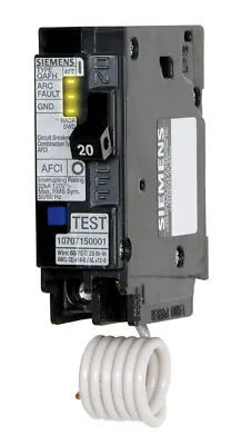 Buy Siemens 20 Amps Arc Fault/Single Pole 1 Circuit Breaker -Case Of 10 • 681.86$