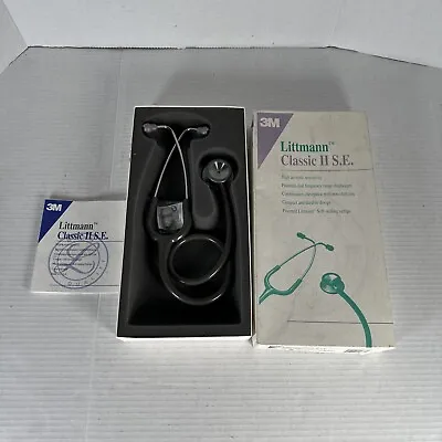 Buy 3M Littmann Classic Ii S.e. Stethoscope Gray 28” Complete In Box • 49.99$