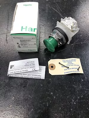 Buy SCHNEIDER ELECTRIC 9001KR24GH13 Pushbutton, Non-Illuminated Green, Momentary • 40$