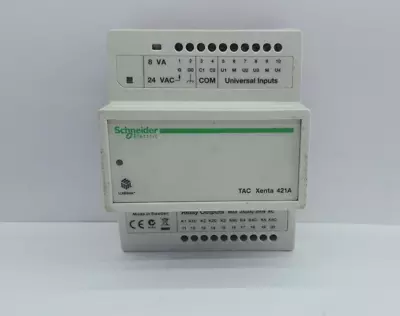 Buy Schneider Electric Tac Xenta 421a Universal Inputs & Relay Outputs Module • 310.61$