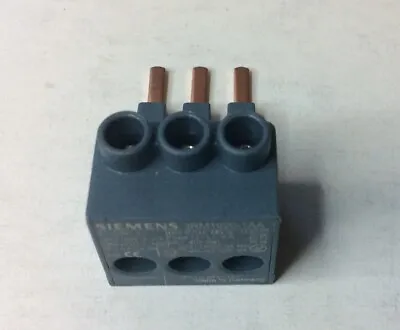 Buy Siemens 3RM1920-1AA Feed-In Terminal For 3 Phase Motor Starters • 17$