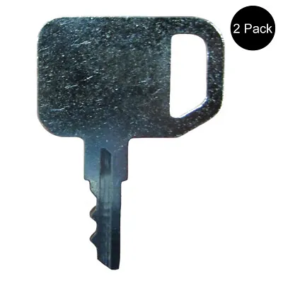 Buy (2) Keys Fits John Deere Skid Steer Compact Track Loaders T209428 KV13427 Fi • 8.99$