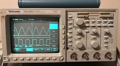 Buy Tektronix TDS 420A Oscilloscope 4 Channel 200 MHz Tested • 450$