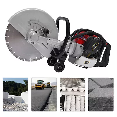 Buy Gas Concrete Cut Off Saw 2 Stroke 52 CC Cement Masonry Wet Dry Saw Cutter+Blade • 248.90$