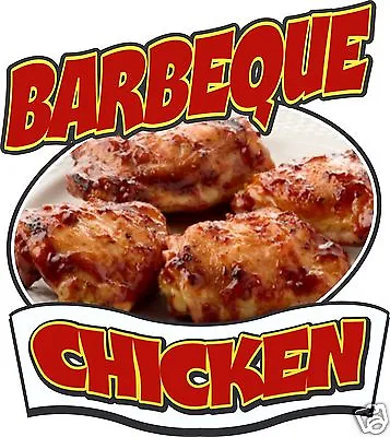 Buy Chicken Barbeque Concession Decal 14  Food Truck Vinyl Signs Sticker • 15.99$