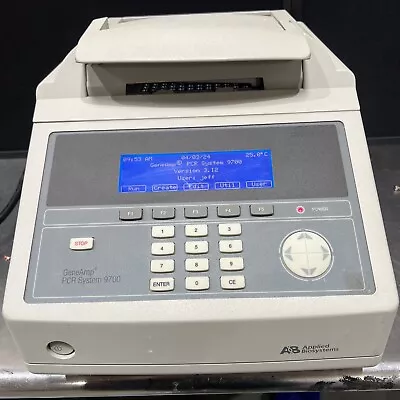 Buy *Applied Biosystems GeneAmp PCR 9700 System Thermal Cycler 96 Well N8050200* • 200$