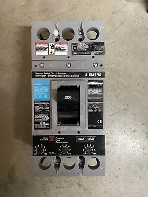 Buy Siemens FXD63B200 200A 600V Standard Circuit Breaker NEW • 350$