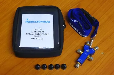 Buy Rohde & Schwarz ZV-Z129 1322.7471.02 2.92mm CALKIT 40GHz Male Calibaration Kit • 3,690$