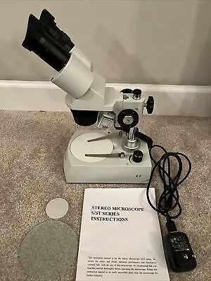 Buy AmScope 10X & 30X Binocular Stereo Student Microscope With Metal Frame LED • 125$