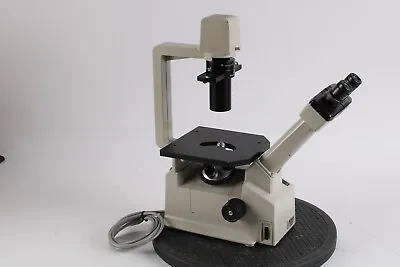 Buy Nikon TMS 215125 Inverted Phase Contrast Microscope W/ Objectives-Fair Condition • 699.99$