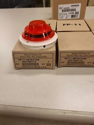 Buy Fp-11 Siemens Intelligent Smoke Detector With Base - Brand New In The Box • 150$