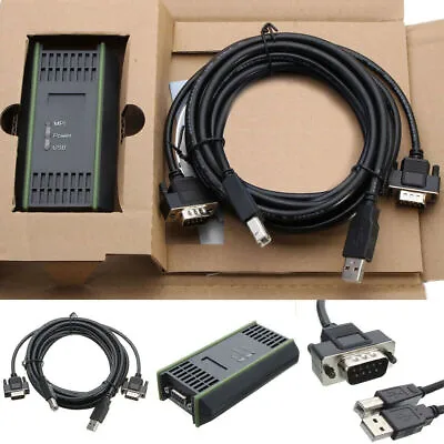 Buy 2.5M USB-MPI USB-PPI PLC Cable For Siemens 6ES7972-0CB20-0XA0 S7- 200 300 400 • 35.17$