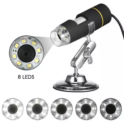 Buy 1000X USB Digital Microscope For Skin Examination Jewelry Coin Inspection • 17.85$