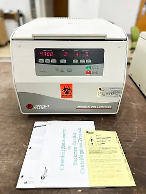 Buy Beckman Coulter Allegra X-30R Refrigerated Centrifuge • 3,379$
