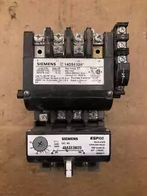 Buy Siemens Furnas 14DS+32A Size 1 Magnetic Motor Starter 27A 7.5/10HP 600V W/ Relay • 133.97$