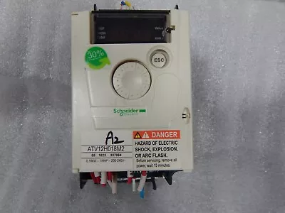Buy Schneider Electric Variable Speed Drive ATV12H018M2  0.18kW .25hp 240V • 49$