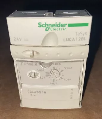 Buy SCHNEIDER ELECTRIC TeSys LUCA 12BL Class 10, 24V Adjustable Up To 12 A • 40$