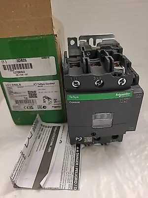 Buy Schneider Electric TeSys LC1 D80L6 Contactor Motor Control *See Description  • 179.99$