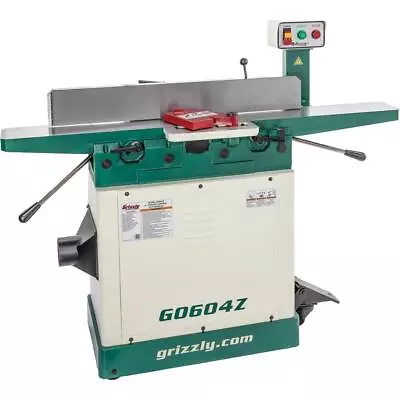 Buy Grizzly G0604Z 6  Jointer With Spiral Cutterhead • 1,650$