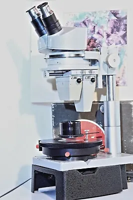 Buy Leitz Greenough Stereo Microscope Rs With Pol Kit For Rockhounds - Unique Rig • 2,575$