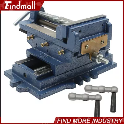Buy 5  Cross Slide Vise Drill Press 2 Way Metal Milling X-Y Heavy Duty Clamp Machine • 54.29$