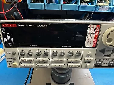 Buy KEITHLEY 2602A SYSTEM SourceMeter • 3,300$