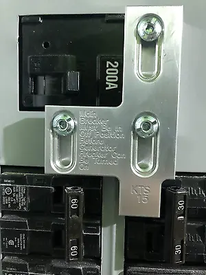 Buy Generator Interlock Kit Compatible With Siemens 200 Amp Panel Or Murray 200 Amp  • 92.68$