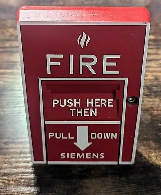 Buy SIEMENS HMS-D Dual Action Manual Fire Alarm Pull Station Addressable • 35$