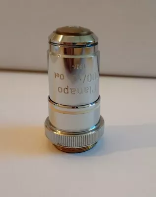 Buy Zeiss Microscope Lens Planapo 100x/1,3 Oil 160 5038540 West Germany • 150$