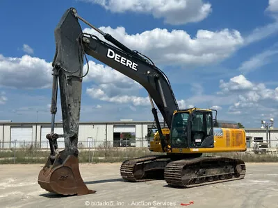 Buy 2018 John Deere 350G LC Hydraulic Excavator Trackhoe Diesel A/C Cab Aux • 1$