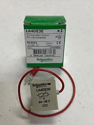 Buy New Schneider Electric / Telemecanique La4de3e Suppressor Module, Free Shipping • 8.95$