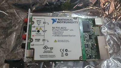 Buy National Instruments PXI-4072 National Instruments 6-1/2 Digit Used • 2,673.16$