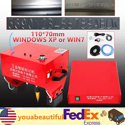 Buy Portable Pneumatic Metal / Dot Peen Mark Engraving Machine For VIN Code Number  • 386.51$