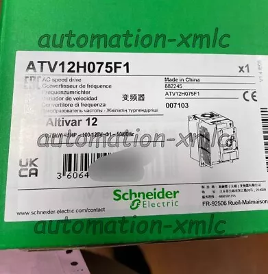 Buy Brand New In Box ATV12H075F1 Inverter ATV12H075F1 DHL Express Shipping • 623$