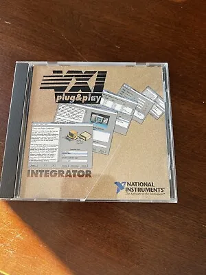 Buy L@@K - NATIONAL INSTRUMENTS VXI Plug & Play INTEGRATOR 1994 CD Rom • 64.44$