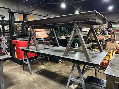 Buy 4’ X 8’ , 5’ X 5’ & 5 X 7’ Hd Welding / Fab Table With 1/2” Plate Steel Top • 875$