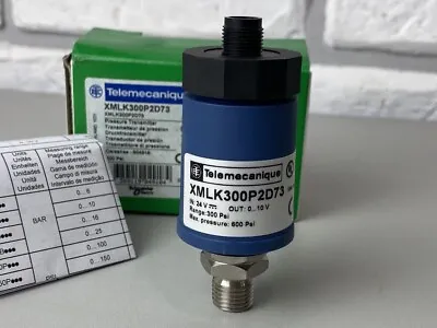 Buy Schneider Electric Pressure Sensor XMLK XMLK300P2D73 0..300psi 1/4NPT 0..10V M12 • 50$