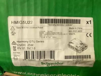 Buy Schneider Electric HMIG5U22 Harmony GTU Series 12VDC 25W- • 1,289$