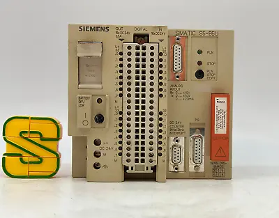 Buy Siemens 6ES5095-8MA03 S5-95U Simatic PLC CPU Module, 24VDC (Used) • 387.15$