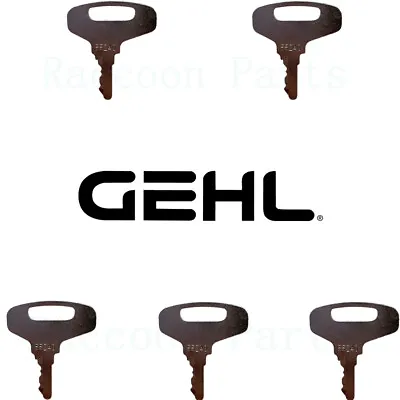 Buy 5 Gehl Skid Steer Loader Ignition Keys 131748 164685 For Gehl 131688 Ignition • 8.95$