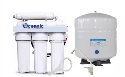 Buy PREMIER REVERSE OSMOSIS WATER FILTER SYSTEM WITH BOOSTER PUMP 150 GPD 6 Gal TANK • 330$