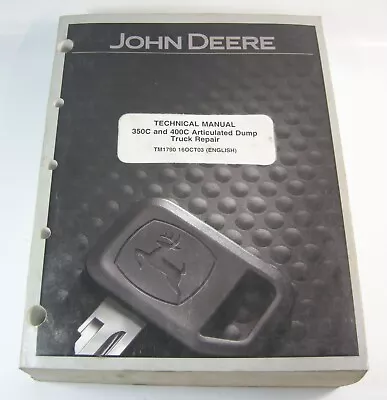 Buy John Deere 350C 400C Quarry Dump Truck Technical Service Repair Shop Manual OEM • 275.88$