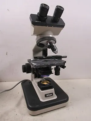 Buy Nikon YS2-T Alphaphot 2 Binocular Microscope W/ 3 Objective Lenses 40x 10x 4x • 299.95$