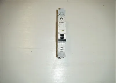 Buy SIEMENS 5SJ4101-7HG41 Miniature Circuit Breaker Single Pole 1 Amp Type HSJ • 22$
