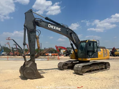 Buy 2019 John Deere 210G Hydraulic Excavator Trackhoe Aux Hyd Thumb Cab A/C • 1$