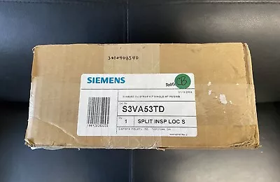 Buy Siemens Breaker Mounting Kit Hardware Kit Panel S3VA53TD NEW SEALED BOX! • 1,400$