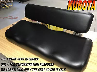 Buy Kubota RTV900 New Seat Cover. 2006-10 RTV 900 Black 982B • 71.96$