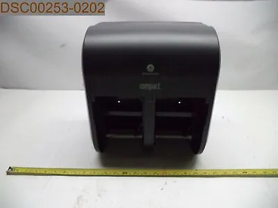 Buy Georgia-Pacific 4-Roll Vertical Tissue Dispenser, Black, 56744A, 10036500306851 • 29.99$